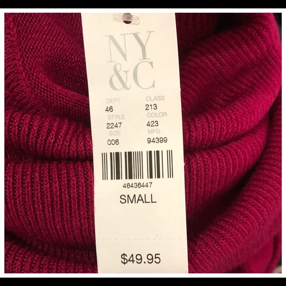 New York & Co asymmetrical sweater - Picture 4 of 7